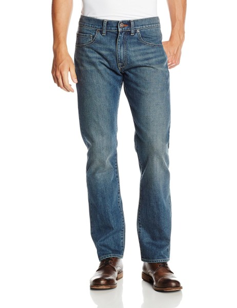 straight leg cargo jeans